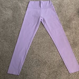 Aerie women’s lavender legging, size medium (read description)